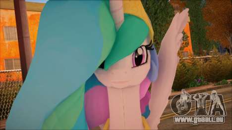 Celestia from My Little Pony pour GTA San Andreas