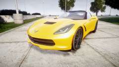 Chevrolet Corvette C7 Stingray 2014 v2.0 TireCon für GTA 4