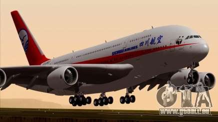 Airbus A380-800 Sichuan Airlines für GTA San Andreas