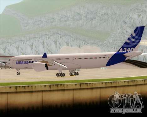 Airbus A340-300 Airbus S A S House Livery pour GTA San Andreas