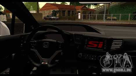 Honda Civic SI 2012 Itasha K-ON pour GTA San Andreas