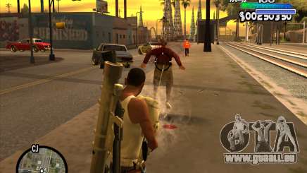 С-HUD Metro für GTA San Andreas