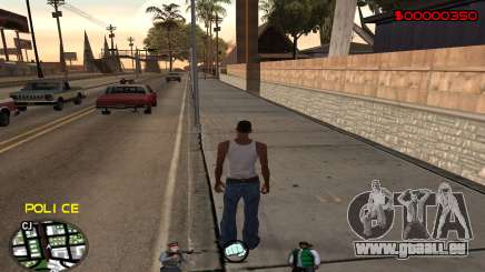 C-HUD Police pour GTA San Andreas