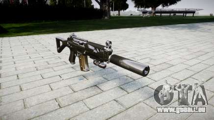 Machine SIG SG 552 silencieux pour GTA 4