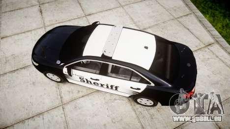 Ford Taurus 2014 Sheriff [ELS] pour GTA 4