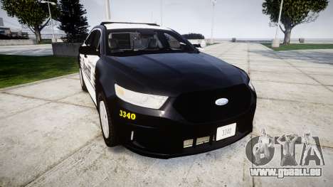 Ford Taurus 2014 Sheriff [ELS] pour GTA 4