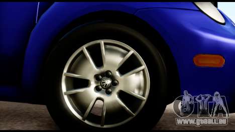 Volkswagen New Beetle pour GTA San Andreas
