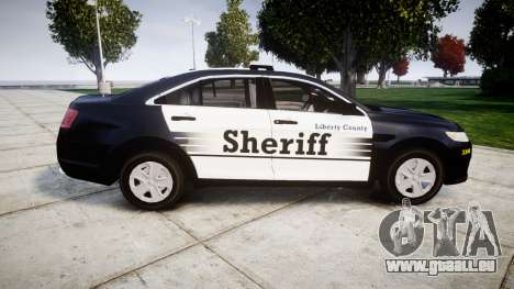 Ford Taurus 2014 Sheriff [ELS] für GTA 4