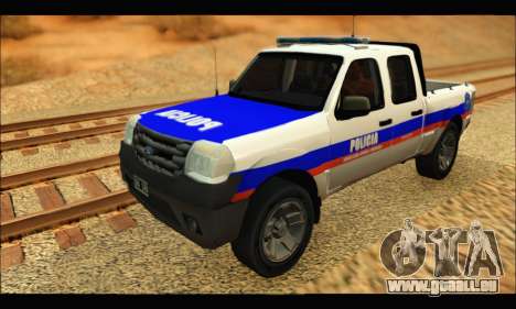 Ford Ranger 2011 Policia Bonaerense pour GTA San Andreas