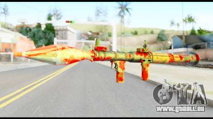 Rocket Launcher with Blood für GTA San Andreas