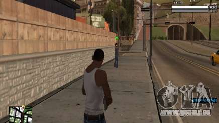 Simple C-HUD für GTA San Andreas