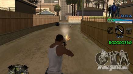 C-HUD Rifa pour GTA San Andreas