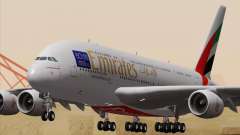 Airbus A380-800 Emirates (A6-EDJ) pour GTA San Andreas