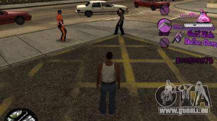 C-HUD Ballas pour GTA San Andreas