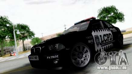 BMW M3 E46 Police pour GTA San Andreas