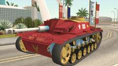 StuG III Ausf. G Girls and Panzer Color Camo pour GTA San Andreas