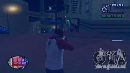 Die Zeit verlangsamen, während der Dreharbeiten in GTA V für GTA San Andreas