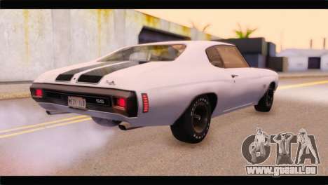 Chevrolet Chevelle 1970 3D Shadow pour GTA San Andreas