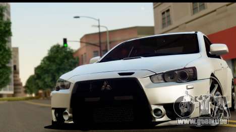 Mitsubishi Lancer Evo X pour GTA San Andreas