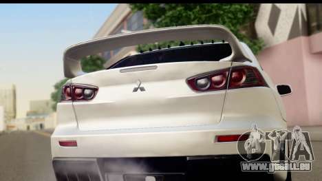 Mitsubishi Lancer Evo X für GTA San Andreas