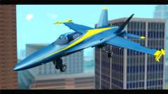 McDonnell Douglas FA-18 Blue Angel für GTA San Andreas