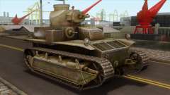 T2 Medium Tank pour GTA San Andreas