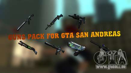 Guns Pack für GTA San Andreas