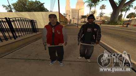 Ballas Skin Pack pour GTA San Andreas