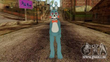 Toy Bonnie from Five Nights at Freddy 2 pour GTA San Andreas