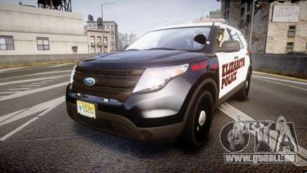 Ford Explorer 2011 Elizabeth Police [ELS] für GTA 4