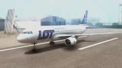 LOT Polish Airlines Airbus A320-200 (New Livery) pour GTA San Andreas