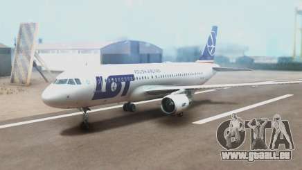 LOT Polish Airlines Airbus A320-200 (New Livery) für GTA San Andreas