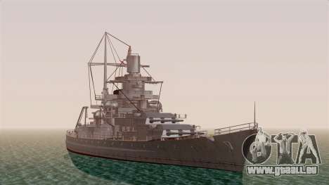 Scharnhorst Battleship pour GTA San Andreas