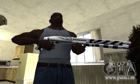 Black Lines Shotgun pour GTA San Andreas