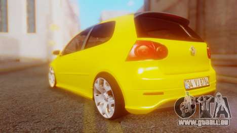 Volkswagen Golf R32 AirQuick pour GTA San Andreas