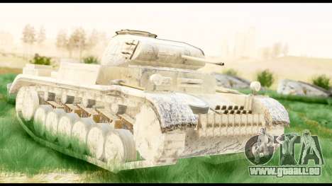 Panzerkampwagen II Desert pour GTA San Andreas