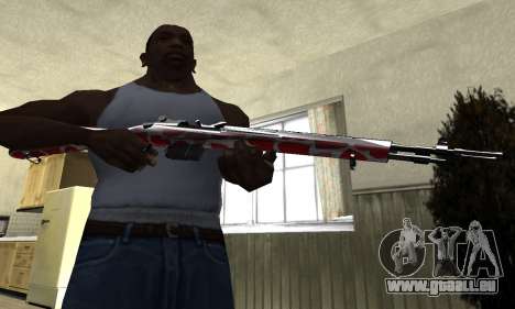 Snake Rifle für GTA San Andreas