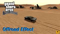 Offroad Effect für GTA San Andreas