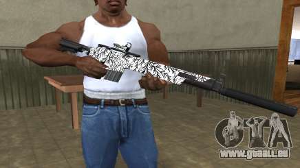 Black Lines Rifle für GTA San Andreas