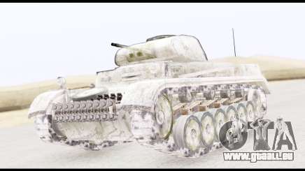 Panzerkampwagen II Snow für GTA San Andreas