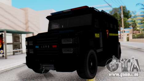 GTA 5 Enforcer Indonesian Police Type 1 pour GTA San Andreas