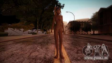 Fantasy X-2 Naked Rikku für GTA San Andreas