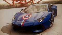 Lamborghini Aventador LP 700-4 Captain America für GTA San Andreas