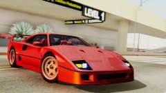 Ferrari F40 1987 with Up Lights pour GTA San Andreas