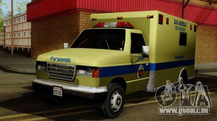 SAFD SAX Rescue Ambulance für GTA San Andreas
