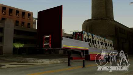 Flatbed3 Red pour GTA San Andreas