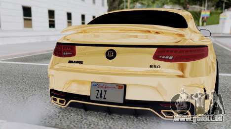 Brabus 850 Gold für GTA San Andreas