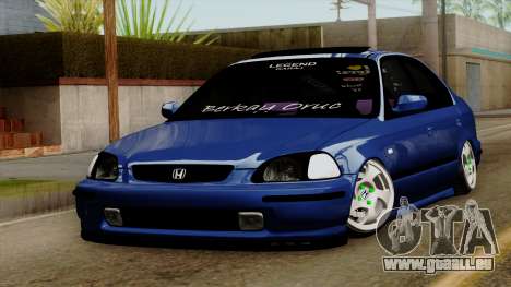 Honda Civic Limousine B. O. Bau für GTA San Andreas