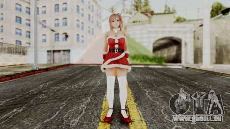 Dead Or Alive 5 LR - Honoka Christmas pour GTA San Andreas