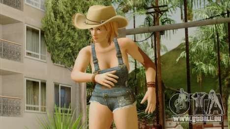 Dead Or Alive 5 Tina Overalls für GTA San Andreas